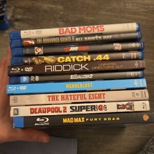 Blu-ray and DVD Movie Collection